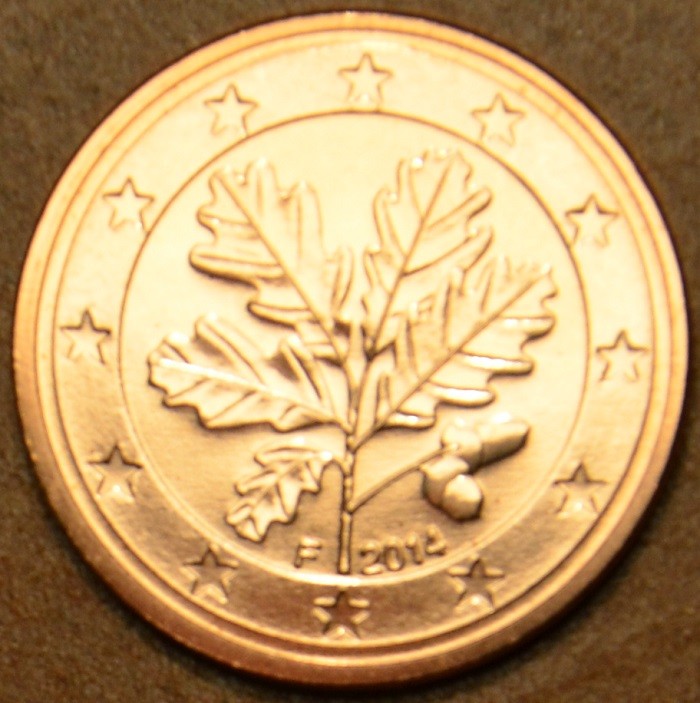 1 cent Nemecko 2014 "F" (UNC)