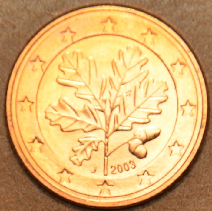 1 cent Nemecko 2003 "J" (UNC)