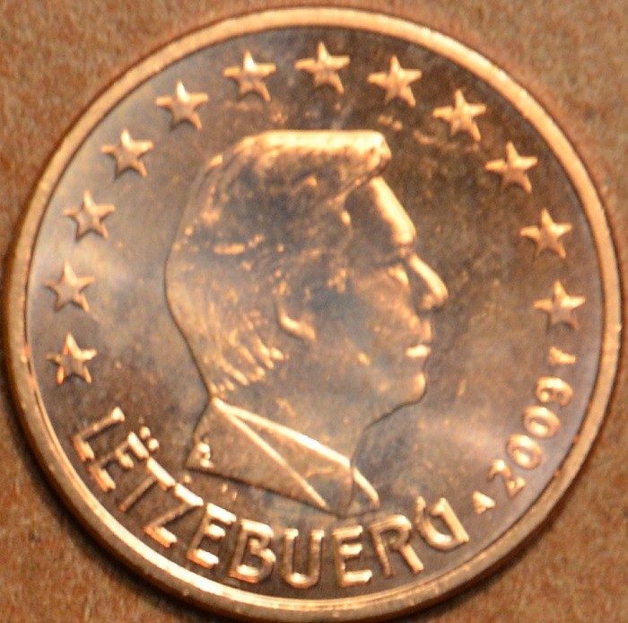 2 cent Luxembursko 2009 (UNC)