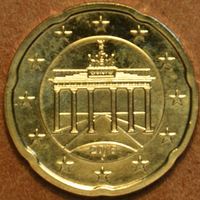 20 cent Nemecko "D" 2016 (UNC)
