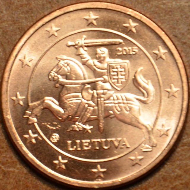 5 cent Litva 2015 (UNC)
