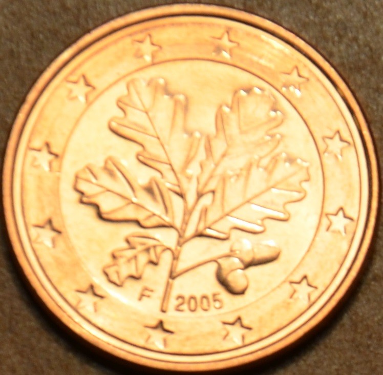 5 cent Nemecko "F" 2005 (UNC)