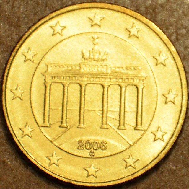 50 cent Nemecko "J" 2006 (UNC)