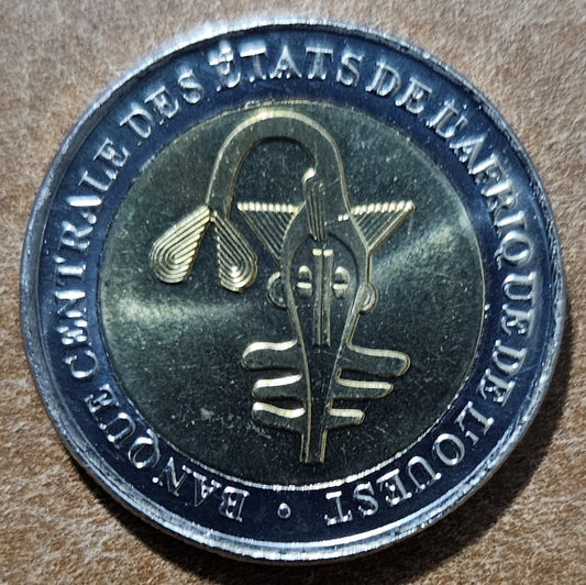 Západoafrický CFA frank 200 frankov 2005 (UNC)