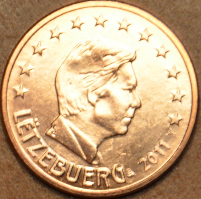 1 cent Luxembursko 2011 (UNC)