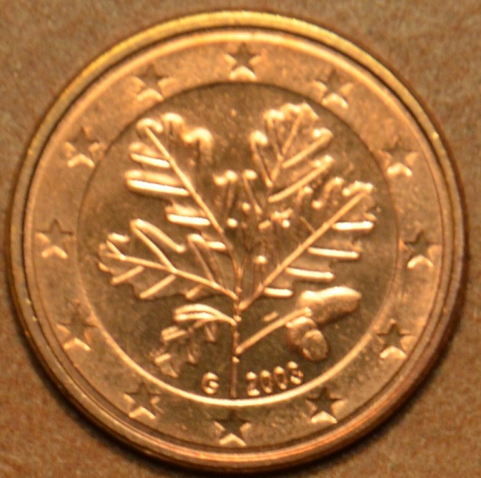 1 cent Nemecko 2003 "G" (UNC)