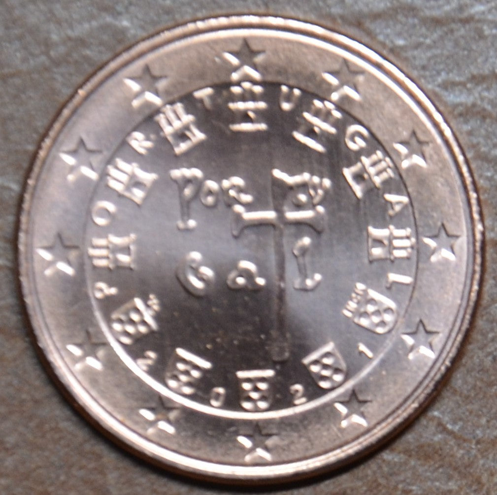 1 cent Portugalsko 2021 (UNC)