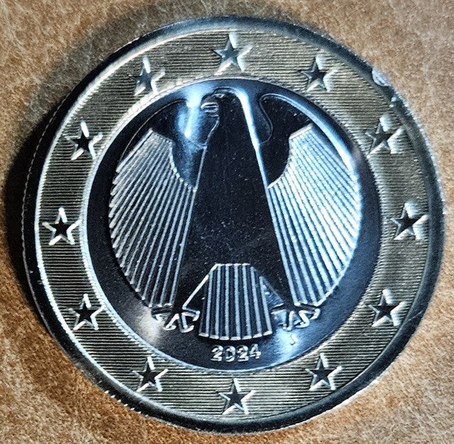 1 Euro Nemecko 2025 "D" (UNC)