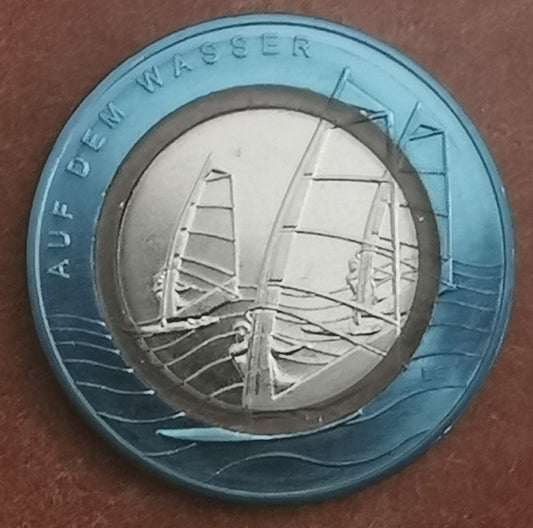 10 Euro Nemecko "D" 2021 Vo vode (UNC)