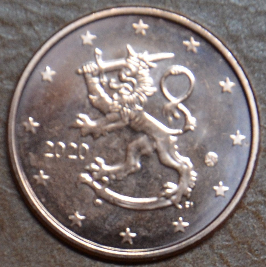 2 cent Fínsko 2020 (UNC)