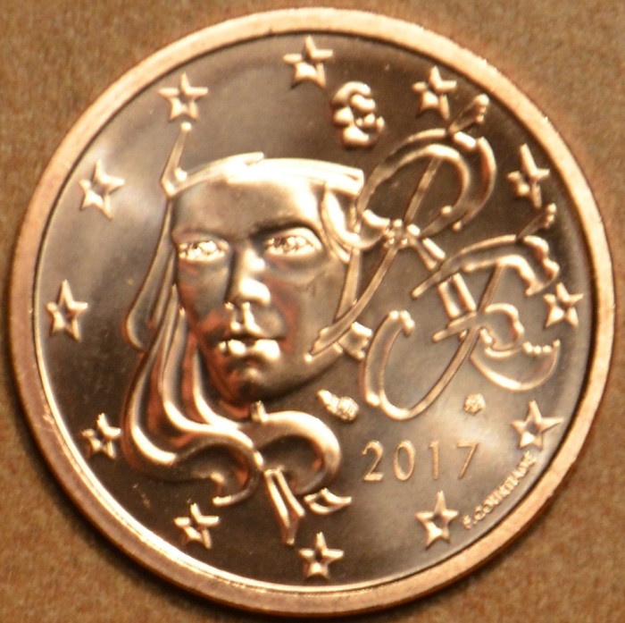 2 cent Francúzsko 2017 (UNC)