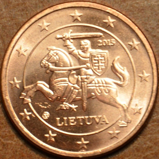 2 cent Litva 2015 (UNC)