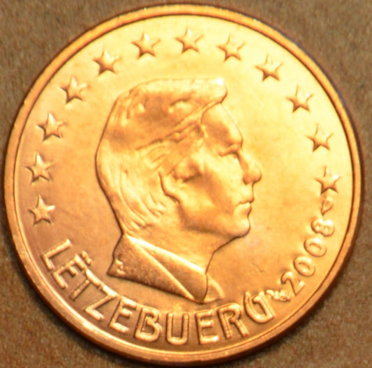 2 cent Luxembursko 2008 (UNC)