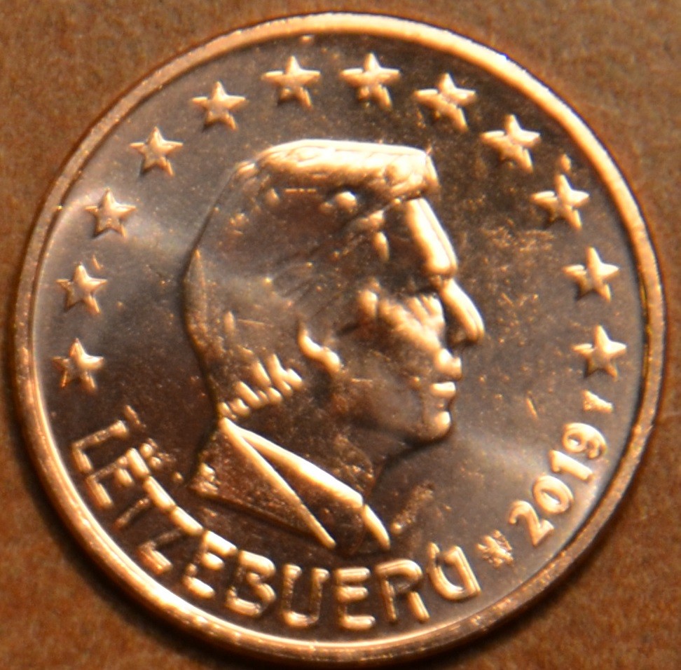 2 cent Luxembursko 2019 (UNC)
