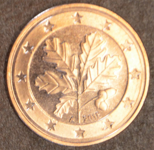 2 cent Nemecko "A" 2018 (UNC)