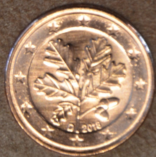 2 cent Nemecko "D" 2018 (UNC)