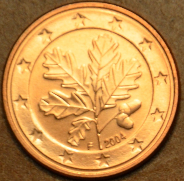 2 cent Nemecko "F" 2004 (UNC)
