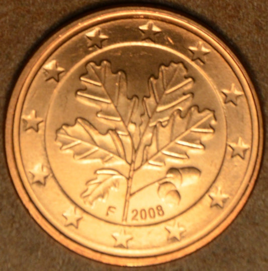 2 cent Nemecko "F" 2008 (UNC)