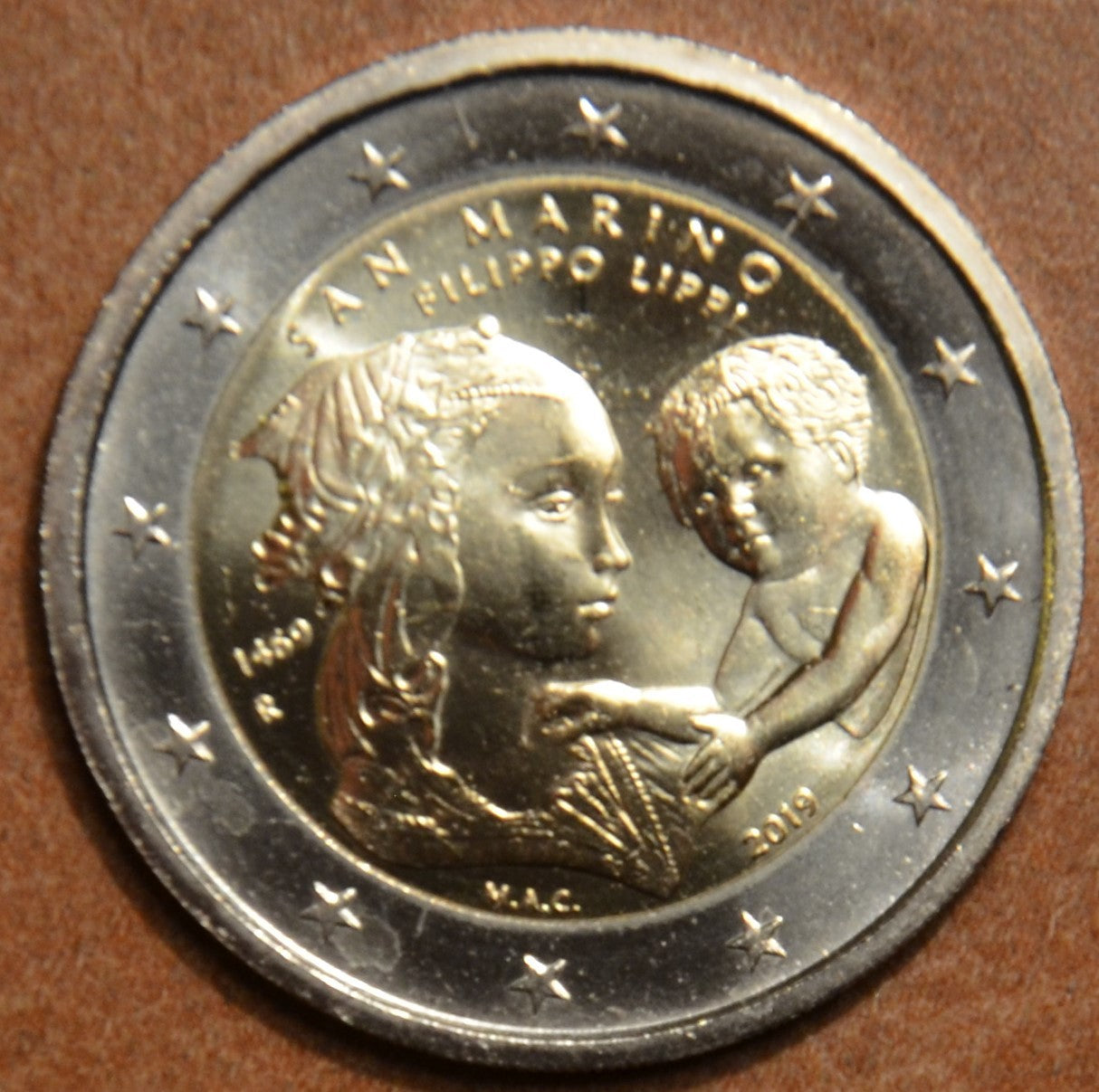 2 Euro San Marino 2019 - Filippo Lippi (UNC)
