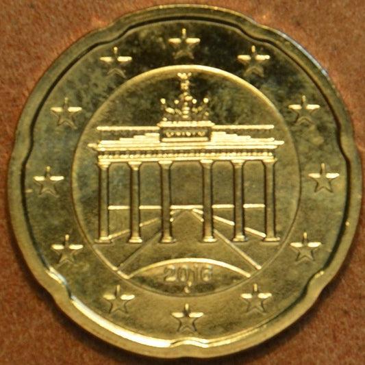 20 cent Nemecko "F" 2016 (UNC)