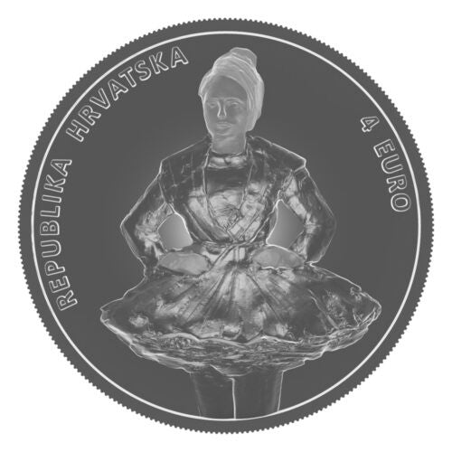 4 Euro Chorvátsko 2024 - Ostrov Susak (Proof)