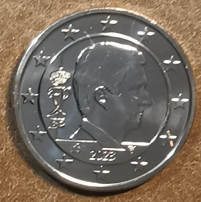 5 cent Belgicko 2023 - Kráľ Filip (UNC)