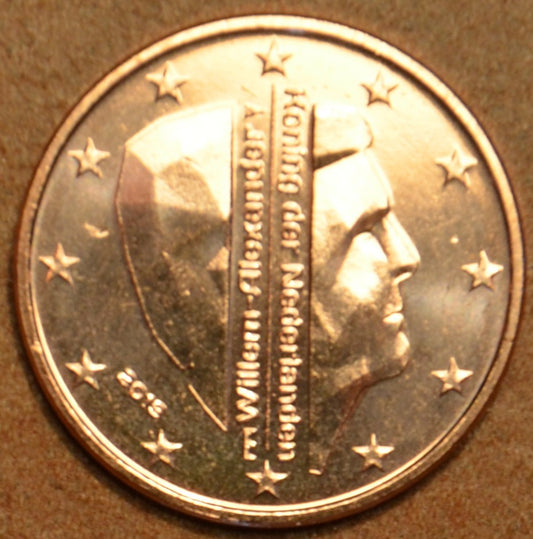 5 cent Holandsko 2019 - Kráľ Willem Alexander (UNC)