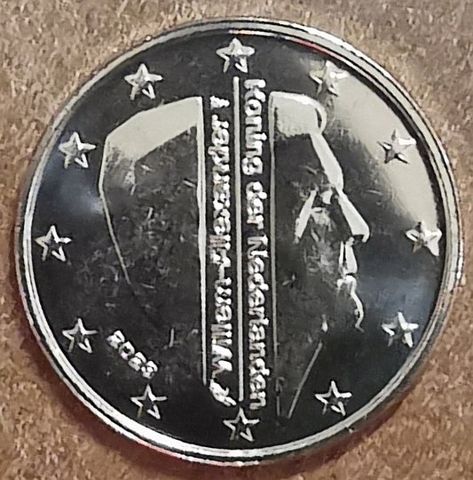 5 cent Holandsko 2023 - Kráľ Willem Alexander (UNC)