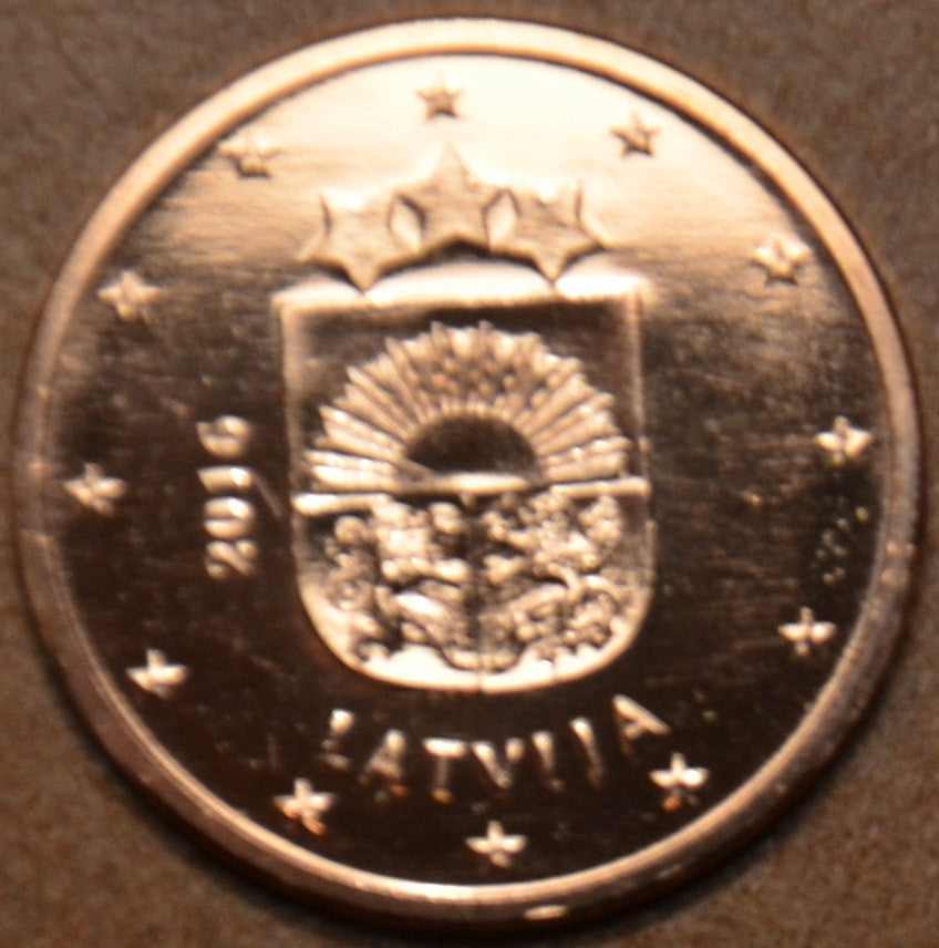 5 cent Lotyšsko 2016 (UNC)