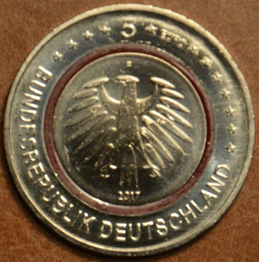 5 Euro Nemecko 2017 "A" Tropické pásmo  (UNC)