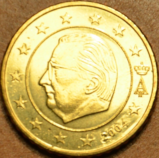 50 cent Belgicko 2004 (UNC)
