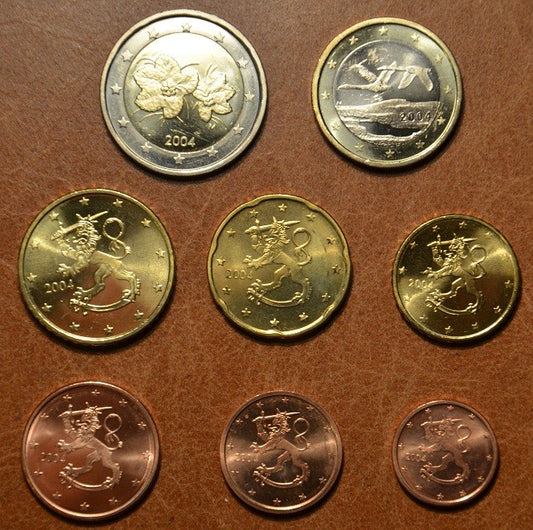 Fínsko 2013 sada 8 euromincí (UNC)