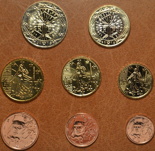 Francúzsko 2003 sada 8 euromincí (UNC)