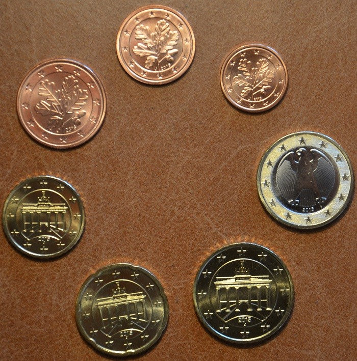 Nemecko 2013 "A" sada 7 mincí (UNC)