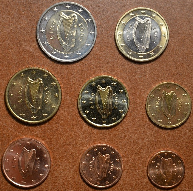 Írsko 2015 sada 8 mincí (UNC)