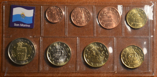 San Marino 2013 sada 8 mincí (UNC)